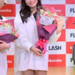 「ミスFLASH2023」グランプリ・橘舞、井上晴菜、弓川いち華、彼シャツ&脚線美で釘付けに！