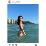 板野友美、水着姿で魅せる抜群美ボディに歓喜の声ぞくぞく！「スタイル良すぎて可愛いです」