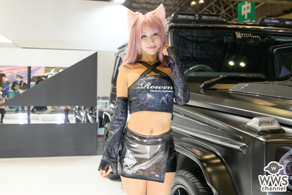 【写真特集】コスプレイヤー・めぇめぇ、猫耳コスチュームでセクシーな絶対領域チラリ！＜東京オートサロン 2023＞