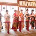 NMB48の新成人メンバーが大阪天満宮で振袖姿披露！