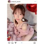 #よーよーよー・由良ゆら、肩出し＆太もも見せる誘惑ニットで悩殺！