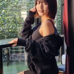橘エマ、豊満なボディを強調したブラウンランジェリー衣装でエリザベート撮影会に登場！