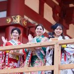 #振袖gram×ベストオブミス、浅草で節分豆まきに参加！