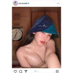 天木じゅん、胸に滴る汗がセクシーすぎる『サ活』自撮りで誘惑