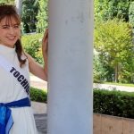 【写真特集】慶應義塾大学・堤萌さん、白のクールなミニ丈衣装で美を追求！「ダンスが好きでK-POPコピーダンスサークルに所属しています」