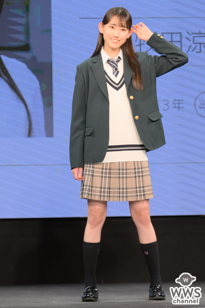 【写真特集】牧田涼花さん、「制服アワード」ランウェイでクール＆キュートな魅力を放つ！＜第10回日本制服アワード＞