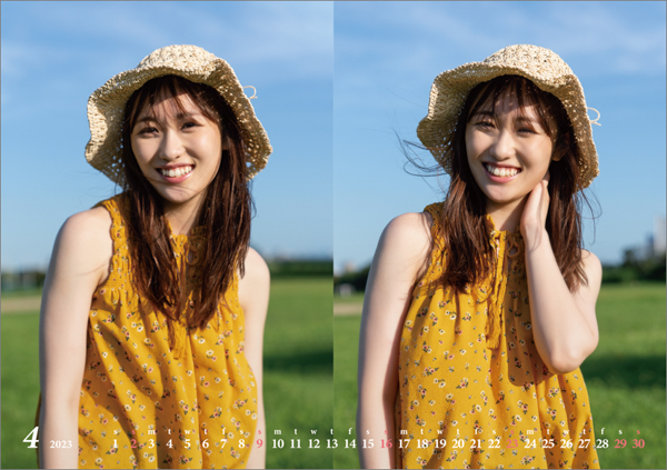 工藤遥、自らセレクトした『ワンシーン』を切り取った卓上カレンダー発売