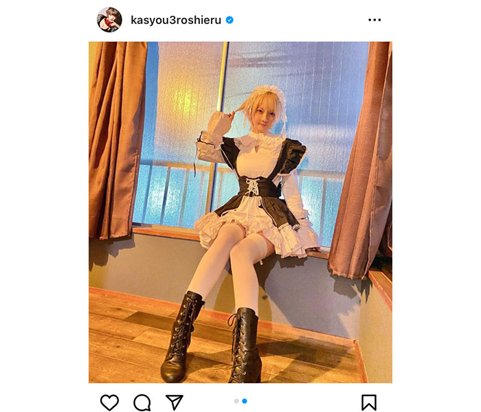 コスプレイヤー・火将ロシエル、コスプレを始めたきっかけは兄プレゼントのメイド服！