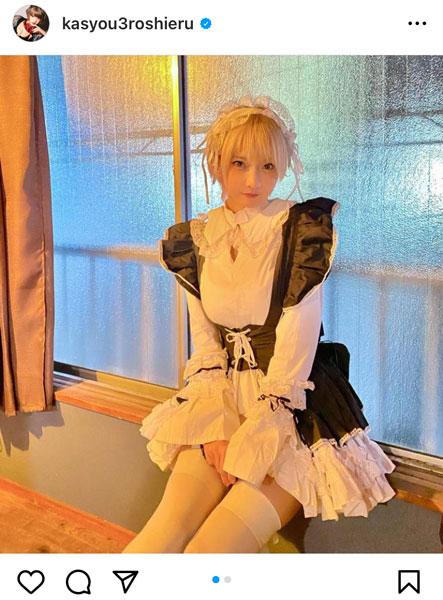 コスプレイヤー・火将ロシエル、コスプレを始めたきっかけは兄プレゼントのメイド服！