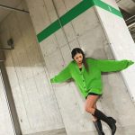 みちょぱ（池田美優）、カーディガンとブーツで魅せる美脚コーデに反響ぞくぞく！