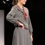 【写真特集】中島瑠菜さん、「制服アワード」でグレーのセーラー服を着こなしにっこりスマイル＜第10回日本制服アワード＞