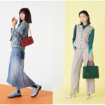 岡崎紗絵、『春への移ろい』をテーマにしたスプリングルックが公開