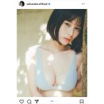 大久保桜子、透明ボディとふっくらバストで魅了！「美しいしか勝たん」