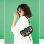 岡崎紗絵、『春への移ろい』をテーマにしたスプリングルックが公開