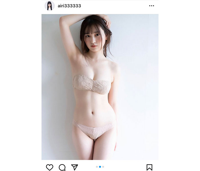 斎藤愛莉、透明感バツグンなセクシーボディでファン悩殺！