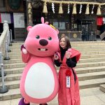 坂巻有紗が高尾山で節分の豆まきに参加！「運気を上昇させて女優のお仕事を頑張る！」