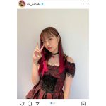 内田理央、ど派手な衣装とピンクメッシュに歓喜の声ぞくぞく！「天使レベルの可愛さですね」