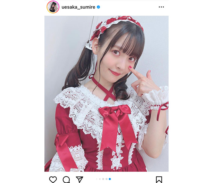 上坂すみれ、激甘すぎるロリータ衣装に歓喜の声ぞくぞく！！