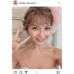 宇野実彩子（AAA）、美麗なデコルテで釘付けにする自撮りショット公開！