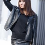 夢実あすか(MyDearDarlin’)、クールなブラックコーデで美脚アピール!「オフの日は岩盤浴に行くか映画鑑賞をしてます。」<写真特集第2弾>