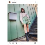 足立梨花、ミニワンピで美脚スラリ「脚キレイすぎ」「あだっちー最高可愛い」とファン歓喜！