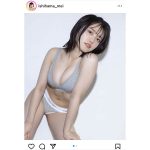 虹コン予科生・石浜芽衣、下着姿のセクシーショットで豊満バスト見せつけ！