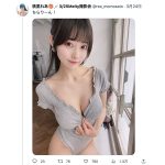 現役ナース・桃里れあ、ふっくら美谷間で吸い寄せ誘惑！