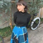 HKT48・田中美久、二度見必須のあざとニットコーデにファンどぎまぎ！
