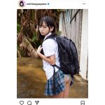 西永彩奈、おっちょこちょいなパンチラ制服ショット公開