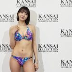 【動画】岡田紗佳、「関コレ」で衝撃の水着ファッション披露！ランウェイの感想語る＜KANSAI COLLECTION 2023 S/S＞