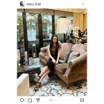 板野友美、シースルードレス姿を披露！大胆な胸元に「美しすぎ」「色気がダダ漏れ」とファン歓喜