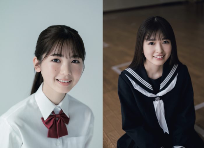 乃木坂46・筒井あやめ＆小川彩が『卒業』をテーマにした制服グラビアを披露