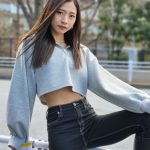 【写真特集】宮野真菜、ヘソ出しでカジュアルなジーンズコーデで登場！「あまり意識しない方がスタイルを維持できます」