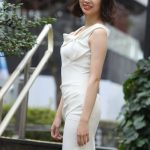 【写真特集】群馬美女・長沼麻陽さん、白のミニ丈ワンピースから美脚アピール！ ＜ミスユニバーシティ2022グランプリ＞