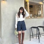 サイサイ・黒坂優香子、美しい太ももチラリな脚長コーデを披露！
