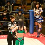 【写真特集】SKE48・青木詩織、華麗すぎる側転からのカウント披露！「気持ちよくレフェリーができました」