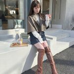 サイサイ・黒坂優香子、美しい太ももチラリな脚長コーデを披露！