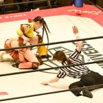 【写真特集】SKE48・青木詩織、華麗すぎる側転からのカウント披露！「気持ちよくレフェリーができました」