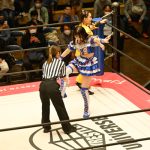 【写真特集】SKE48・青木詩織、華麗すぎる側転からのカウント披露！「気持ちよくレフェリーができました」