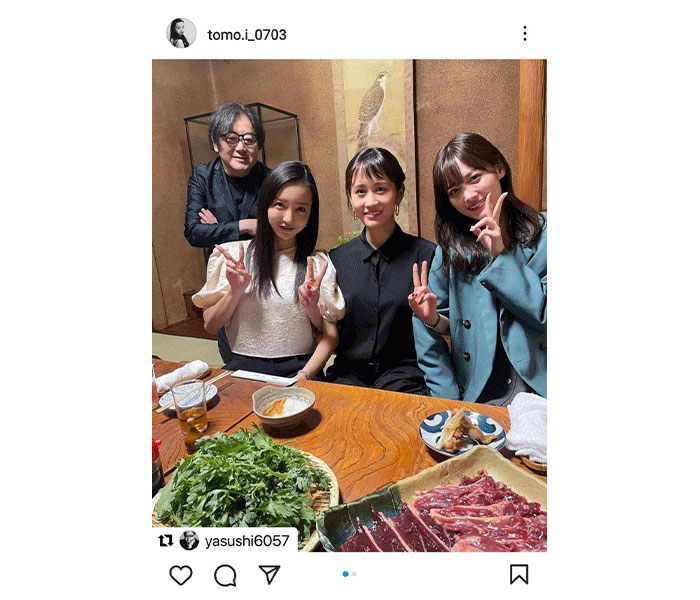 板野友美、秋元康ら超豪華メンバーで食事会「神７と山下美月、ワクワクする！」「メンツ強すぎないか…？」とファン歓喜！