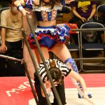 【写真特集】SKE48・青木詩織、華麗すぎる側転からのカウント披露！「気持ちよくレフェリーができました」
