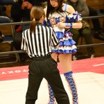 【写真特集】SKE48・青木詩織、華麗すぎる側転からのカウント披露！「気持ちよくレフェリーができました」