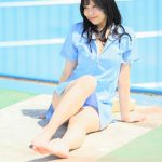 【写真特集】花音ここがナース服で登場！透明感バツグンの美脚にうっとり＜近代麻雀水着祭2023＞