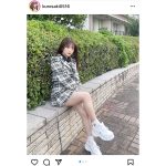 黒嵜菜々子（Peel the Apple）、スラリと伸びた完璧美脚にファンうっとり