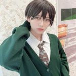 桃月なしこ、眼鏡男子にイメチェンした男装ショットに「最高すぎる」「ミュージカルに出そう」の声！