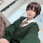 桃月なしこ、眼鏡男子にイメチェンした男装ショットに「最高すぎる」「ミュージカルに出そう」の声！