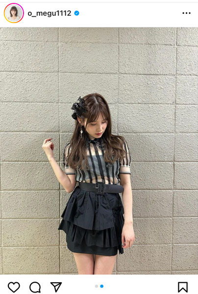 AKB48・谷口めぐ、美脚見せ衣装にファン釘付け！