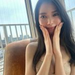 元櫻坂46・松平璃子、吸い寄せられる下着越し谷間にファン歓喜
