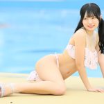 【写真特集】桜井もも、透明肌がまぶしい淡いピンクビキニで美ボディ披露！＜近代麻雀水着祭2023