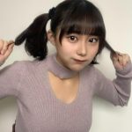 HKT48・田中美久、ニット越しでもスゴい！「すき待ち」ショットに反響ぞくぞく